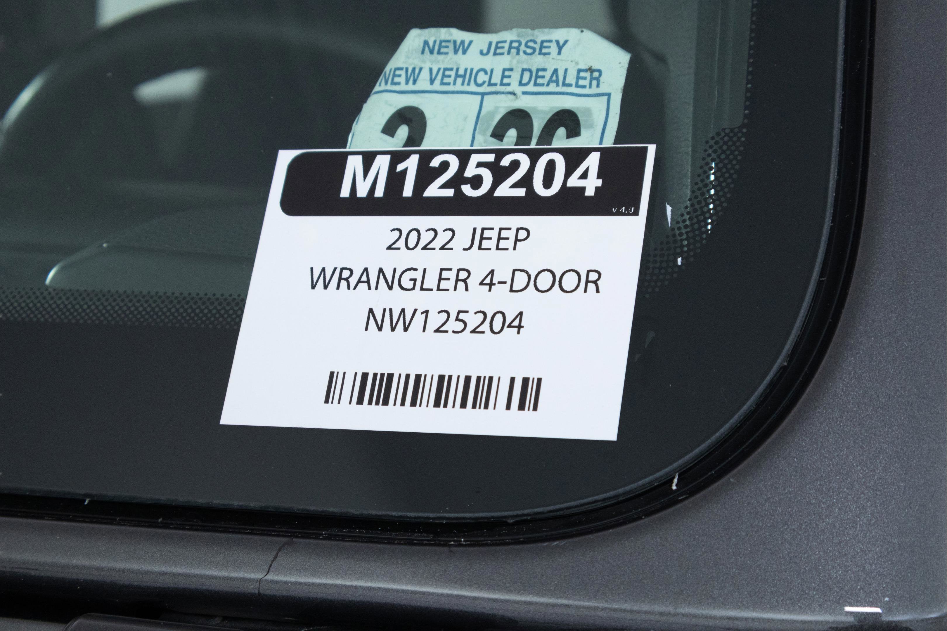 2022 Jeep Wrangler Unlimited Sport S 4x4