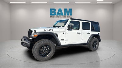 2026 Jeep Wrangler WRANGLER 4-DOOR WILLYS
