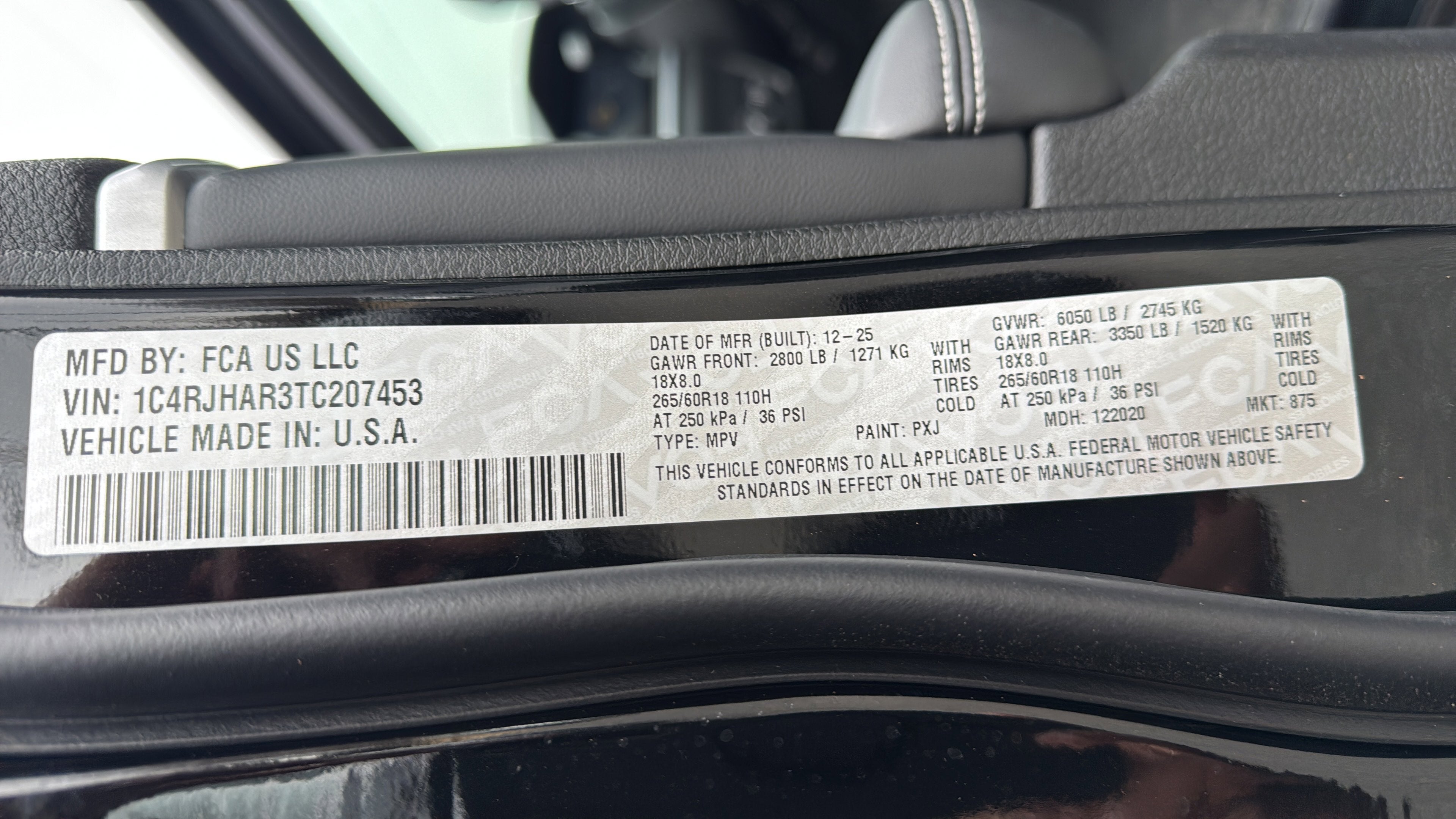 2026 Jeep Grand Cherokee GRAND CHEROKEE ALTITUDE 4X4