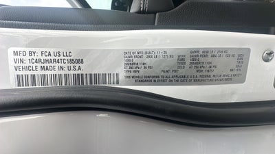 2026 Jeep Grand Cherokee GRAND CHEROKEE ALTITUDE 4X4