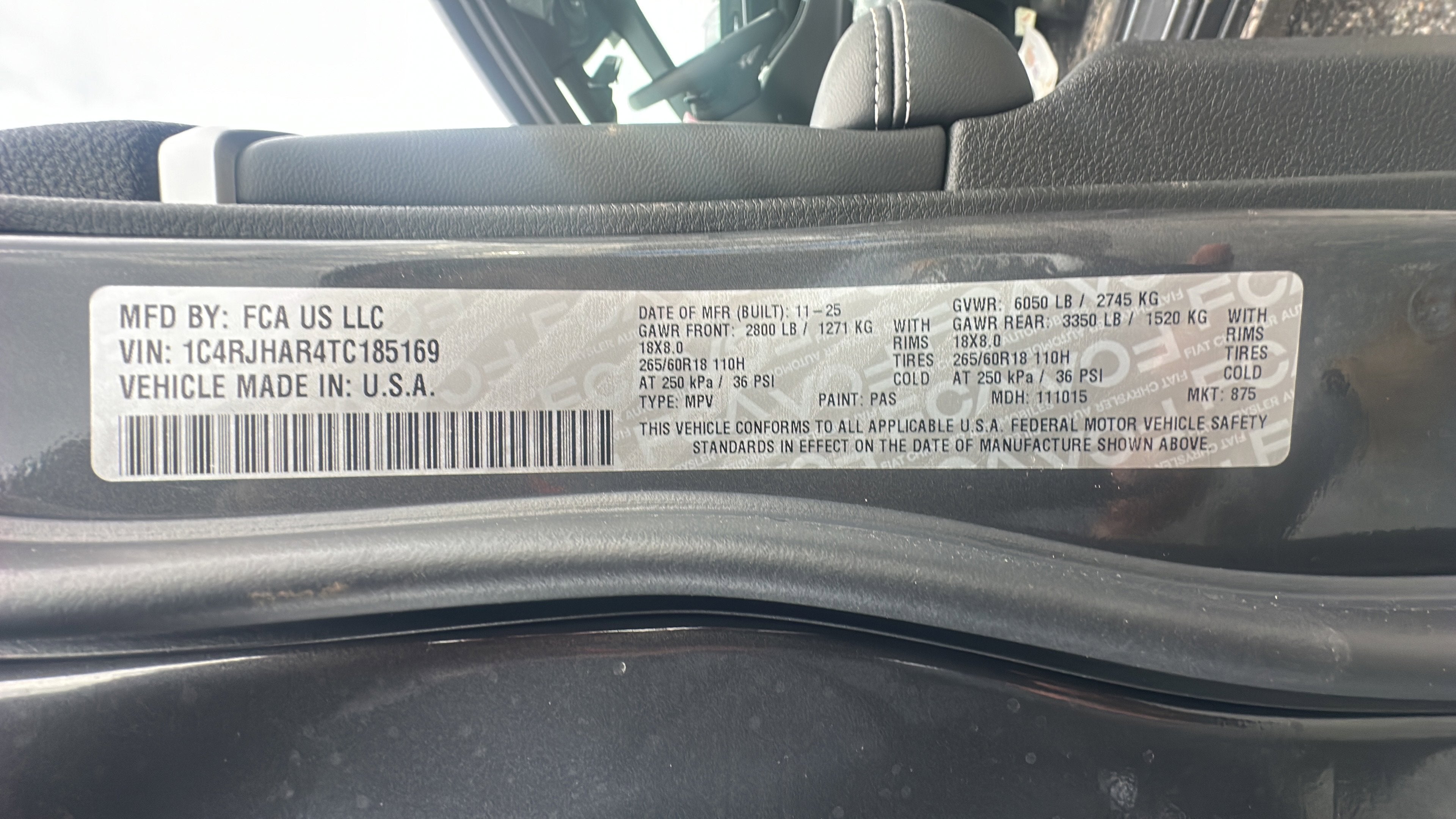 2026 Jeep Grand Cherokee GRAND CHEROKEE ALTITUDE 4X4