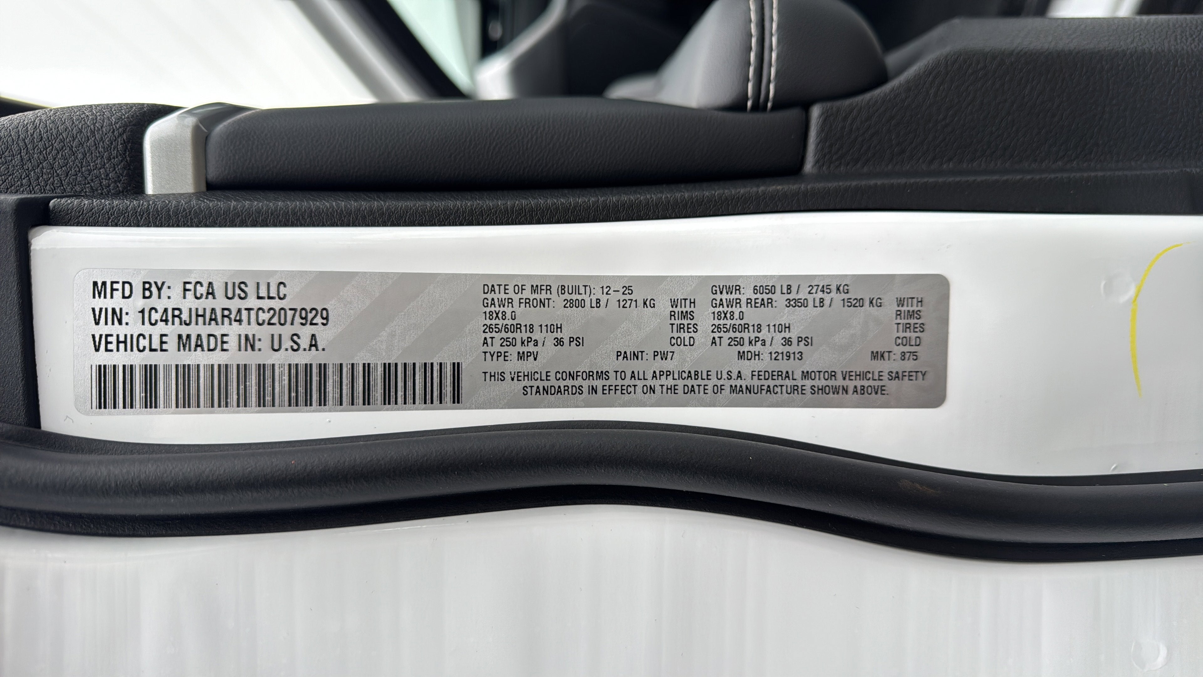 2026 Jeep Grand Cherokee GRAND CHEROKEE ALTITUDE 4X4