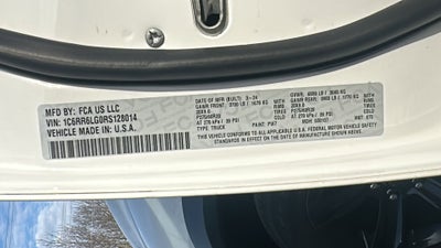 2024 RAM 1500 Classic Warlock Crew Cab 4x2 5'7' Box