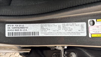 2022 RAM 1500 Big Horn Quad Cab 4x4 6'4' Box