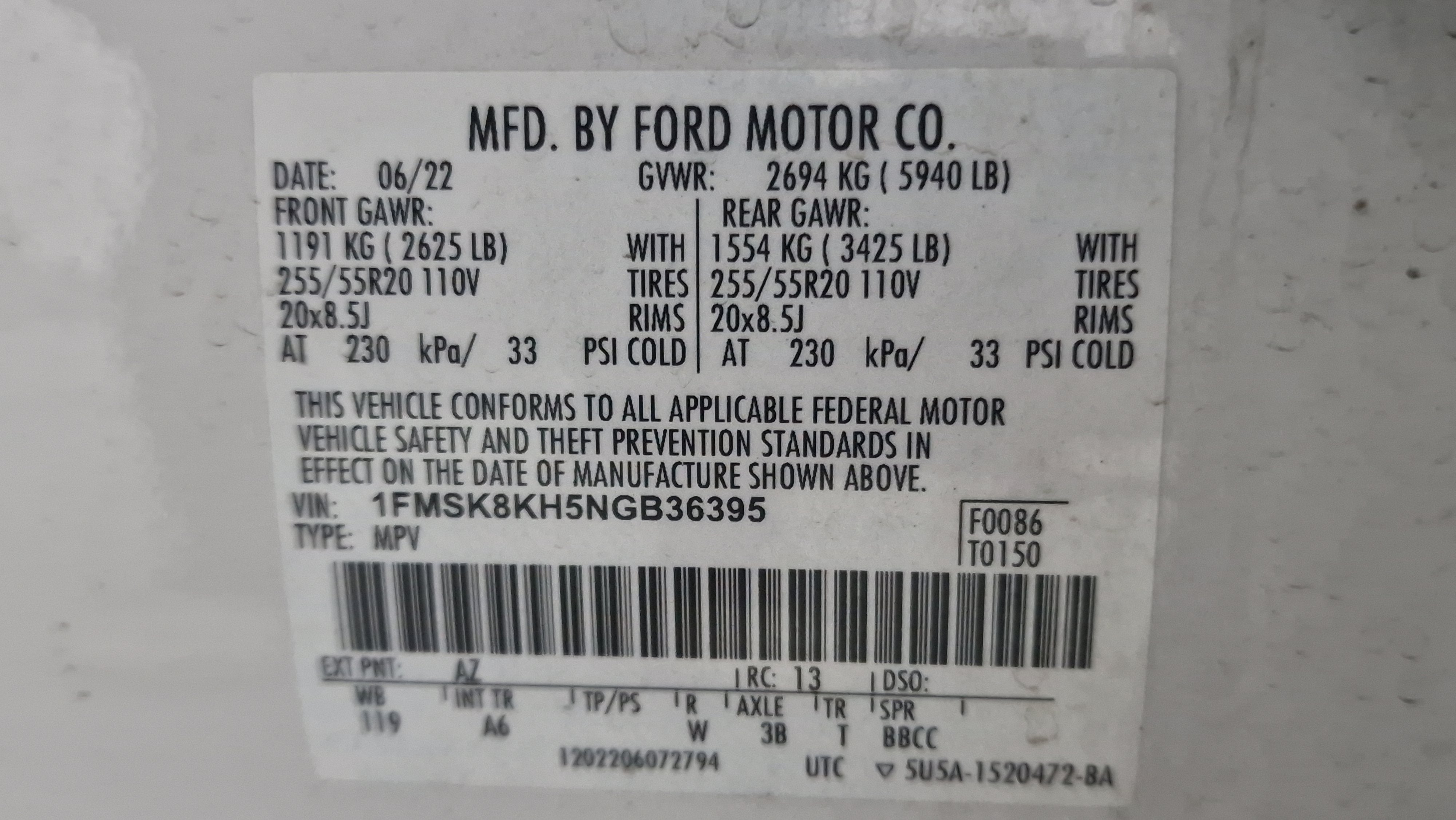 2022 Ford Explorer ST-Line