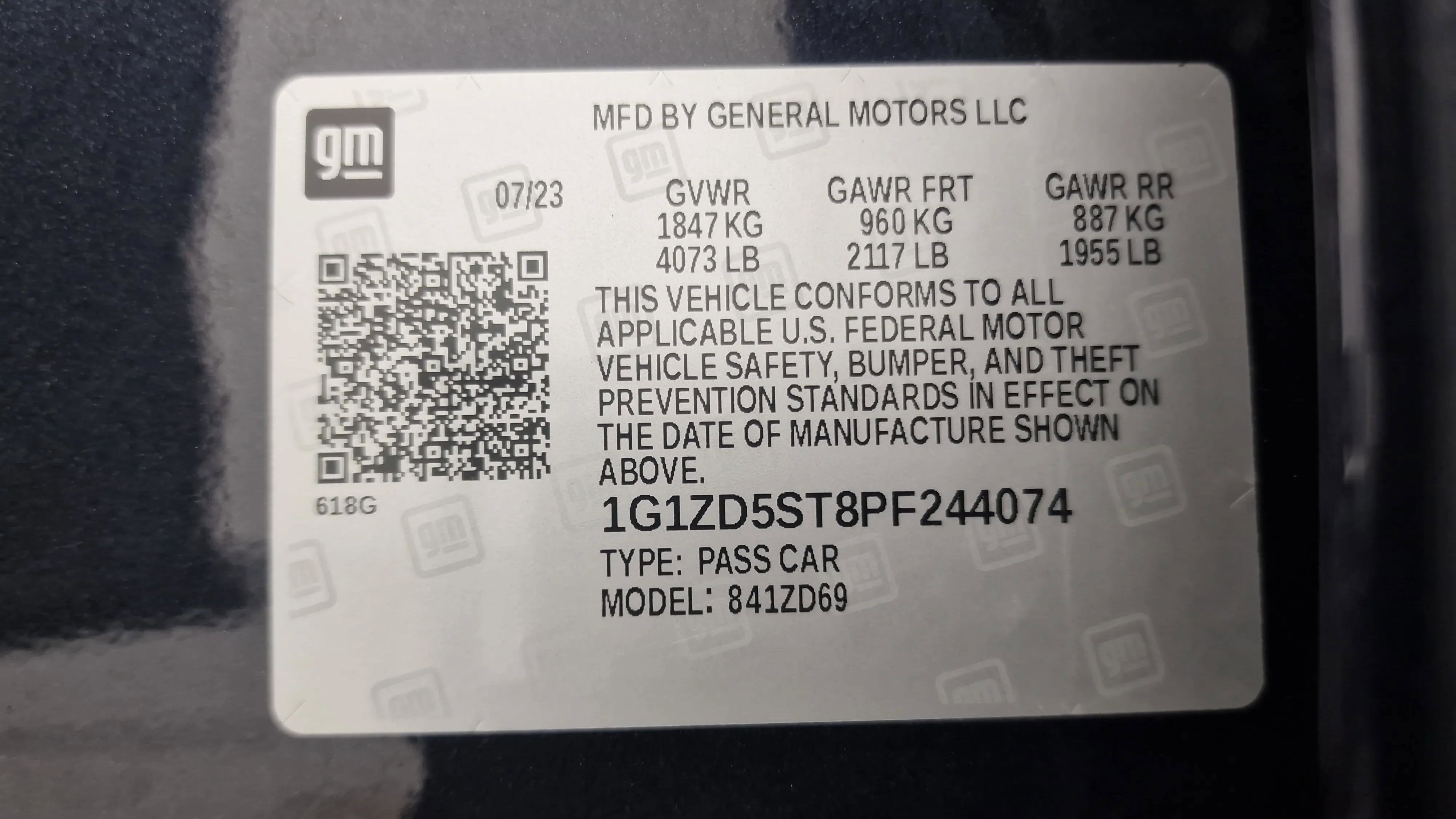 2023 Chevrolet Malibu FWD 1LT