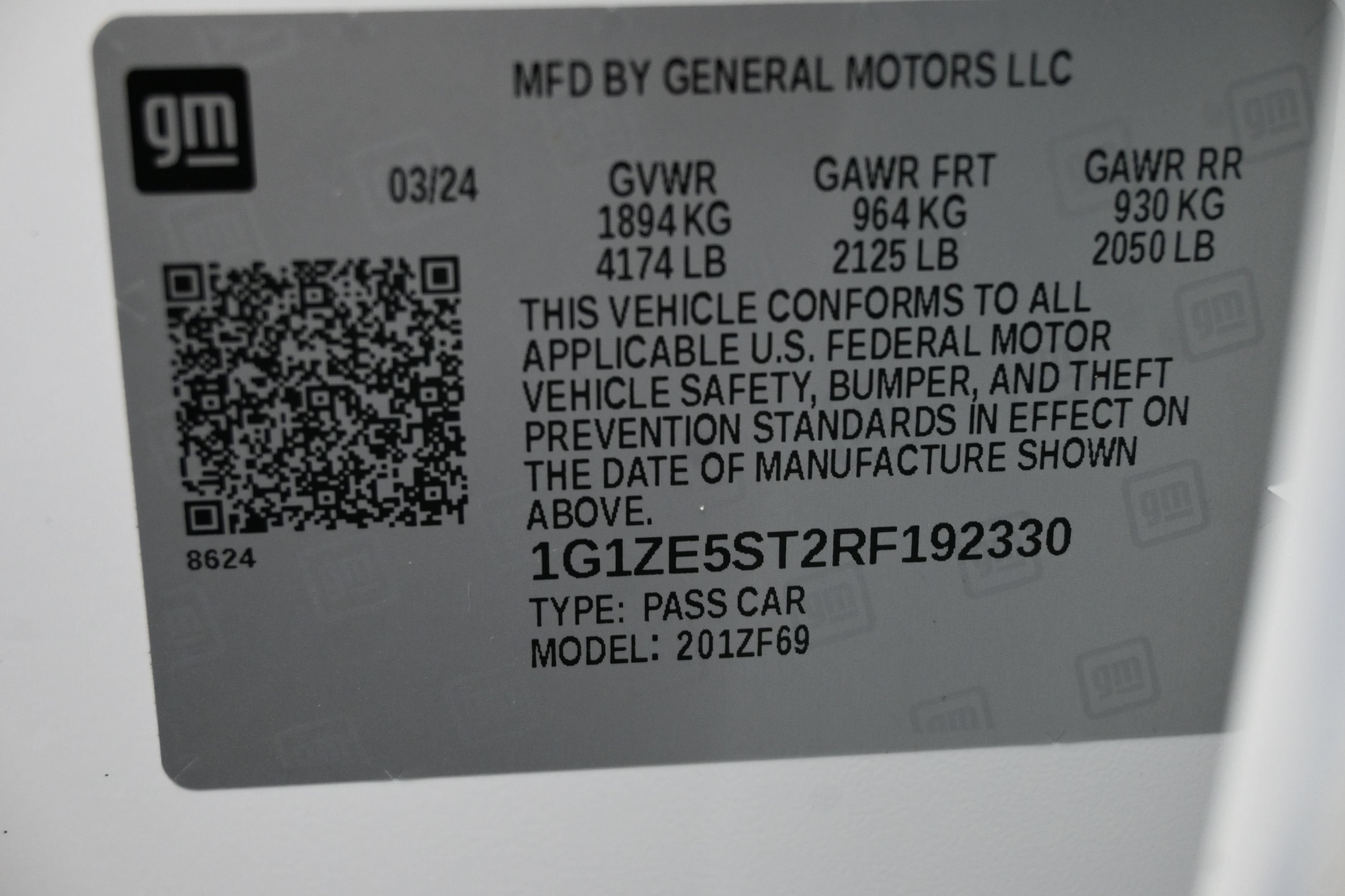2024 Chevrolet Malibu FWD 2LT