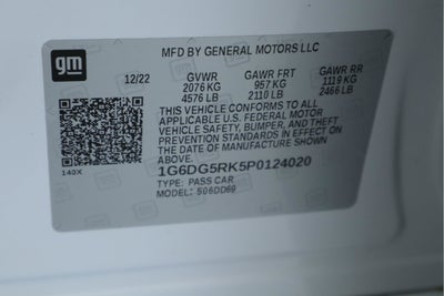 2023 Cadillac CT4 Sport