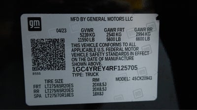 2024 Chevrolet Silverado 2500HD 4WD Crew Cab Long Bed High Country