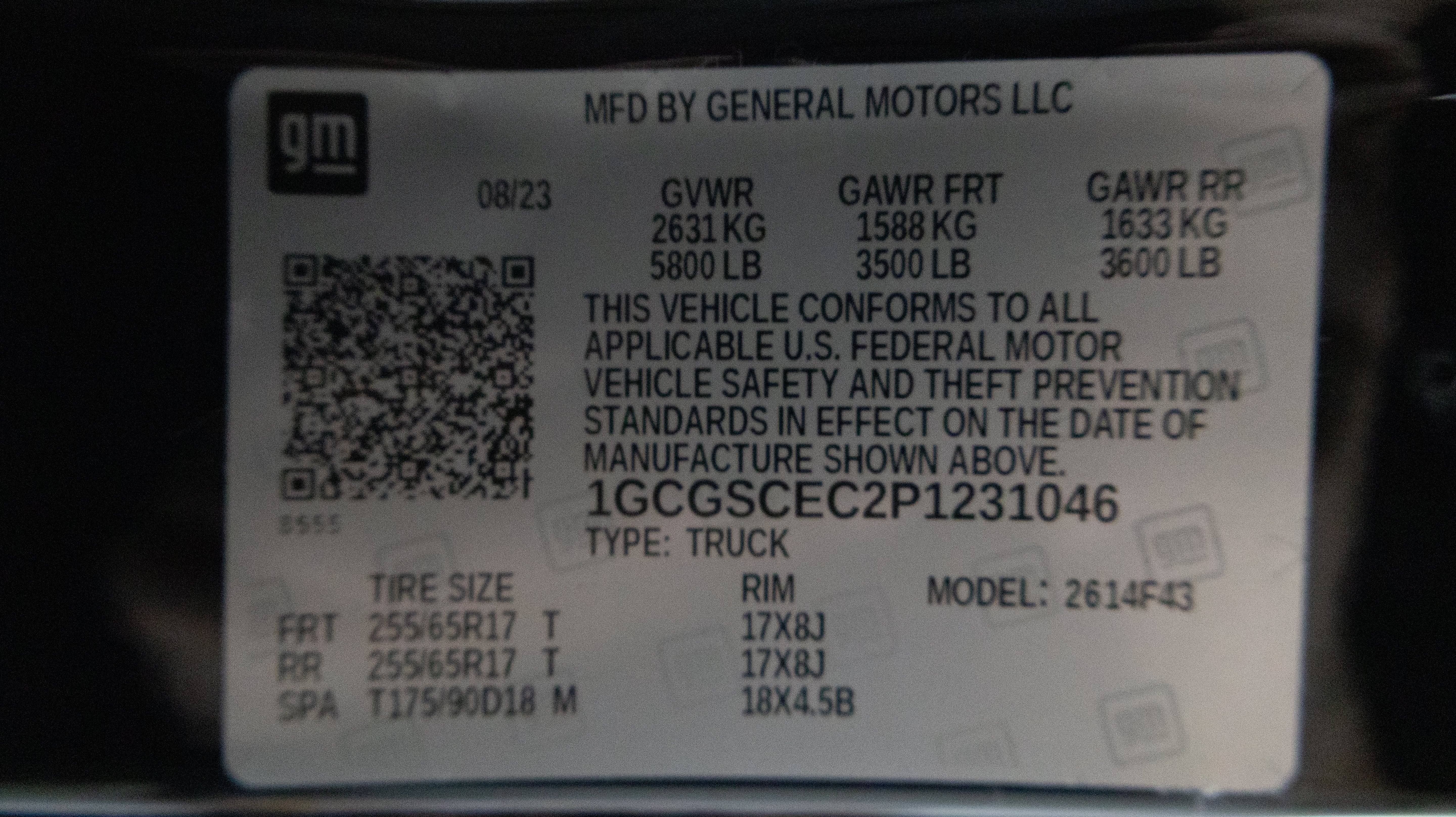 2023 Chevrolet Colorado 2WD Crew Cab Short Box LT