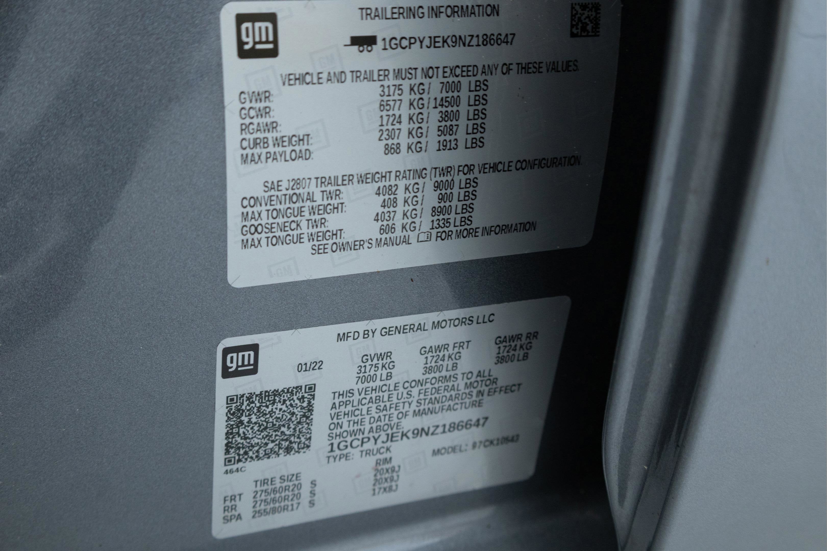 2022 Chevrolet Silverado 1500 LTD 4WD Crew Cab Short Bed LT with 2FL