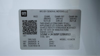 2023 Chevrolet Traverse AWD RS