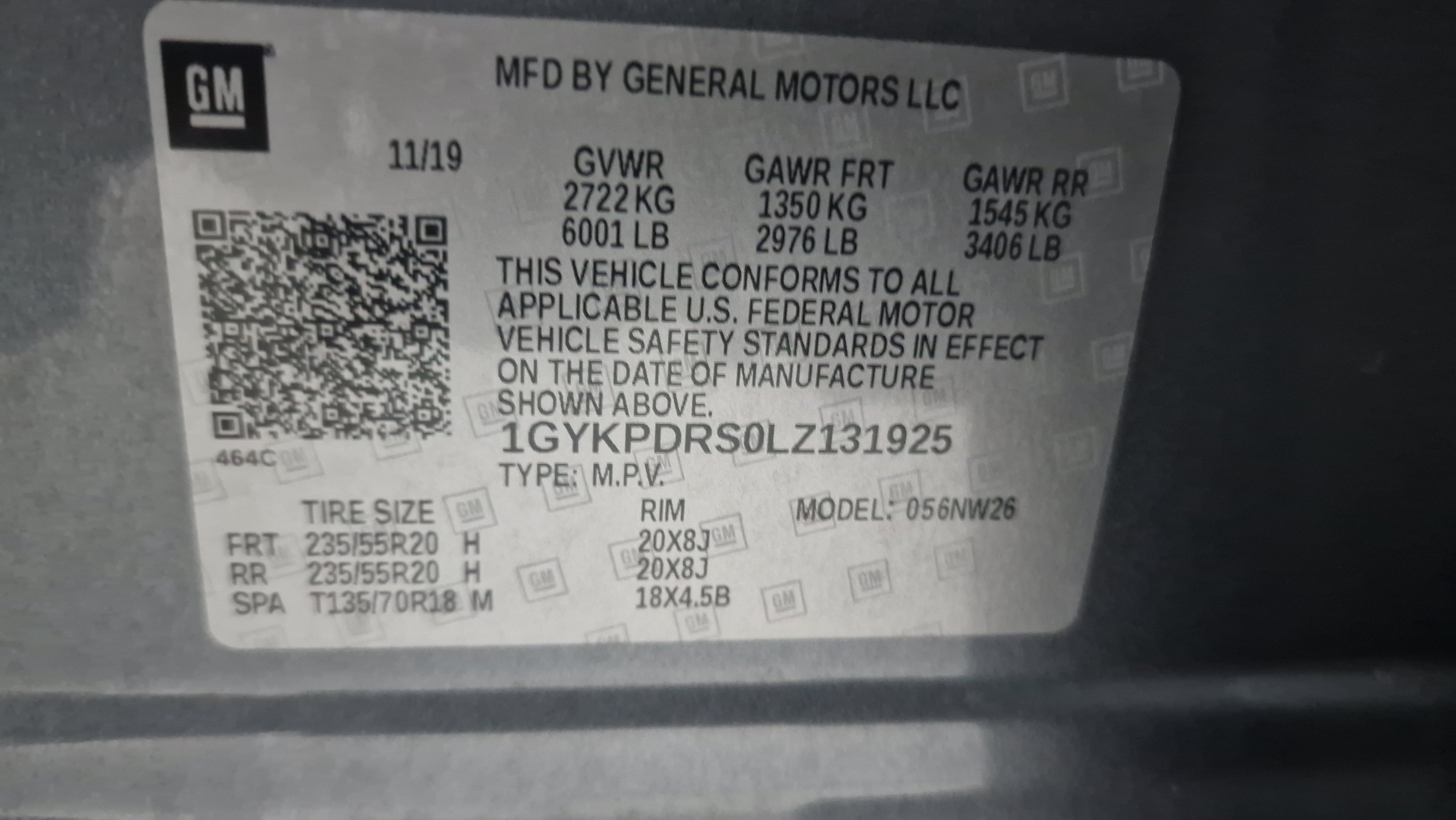 2020 Cadillac XT6 AWD Premium Luxury