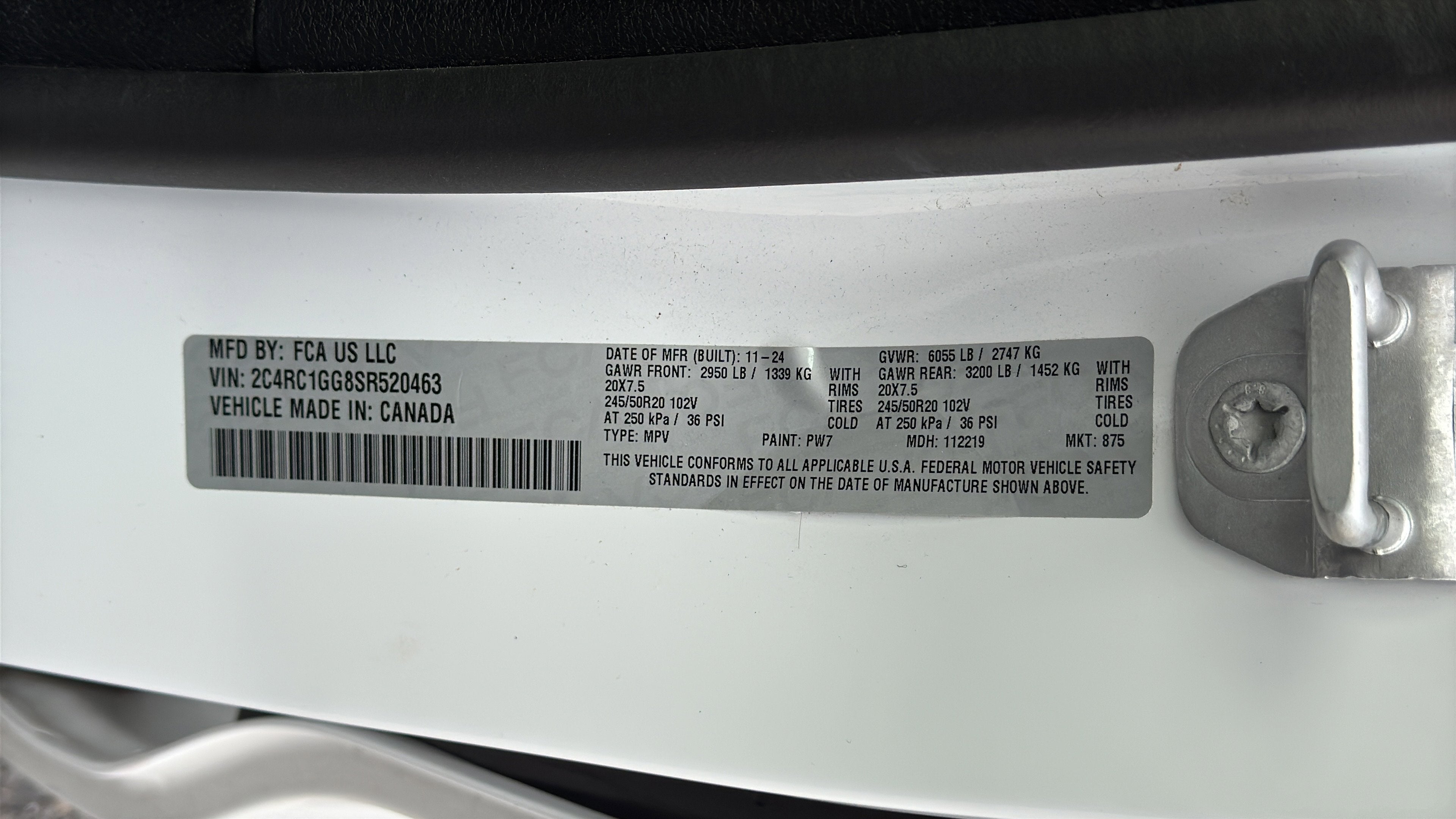 2025 Chrysler Pacifica Limited