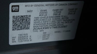 2022 Chevrolet Equinox AWD RS
