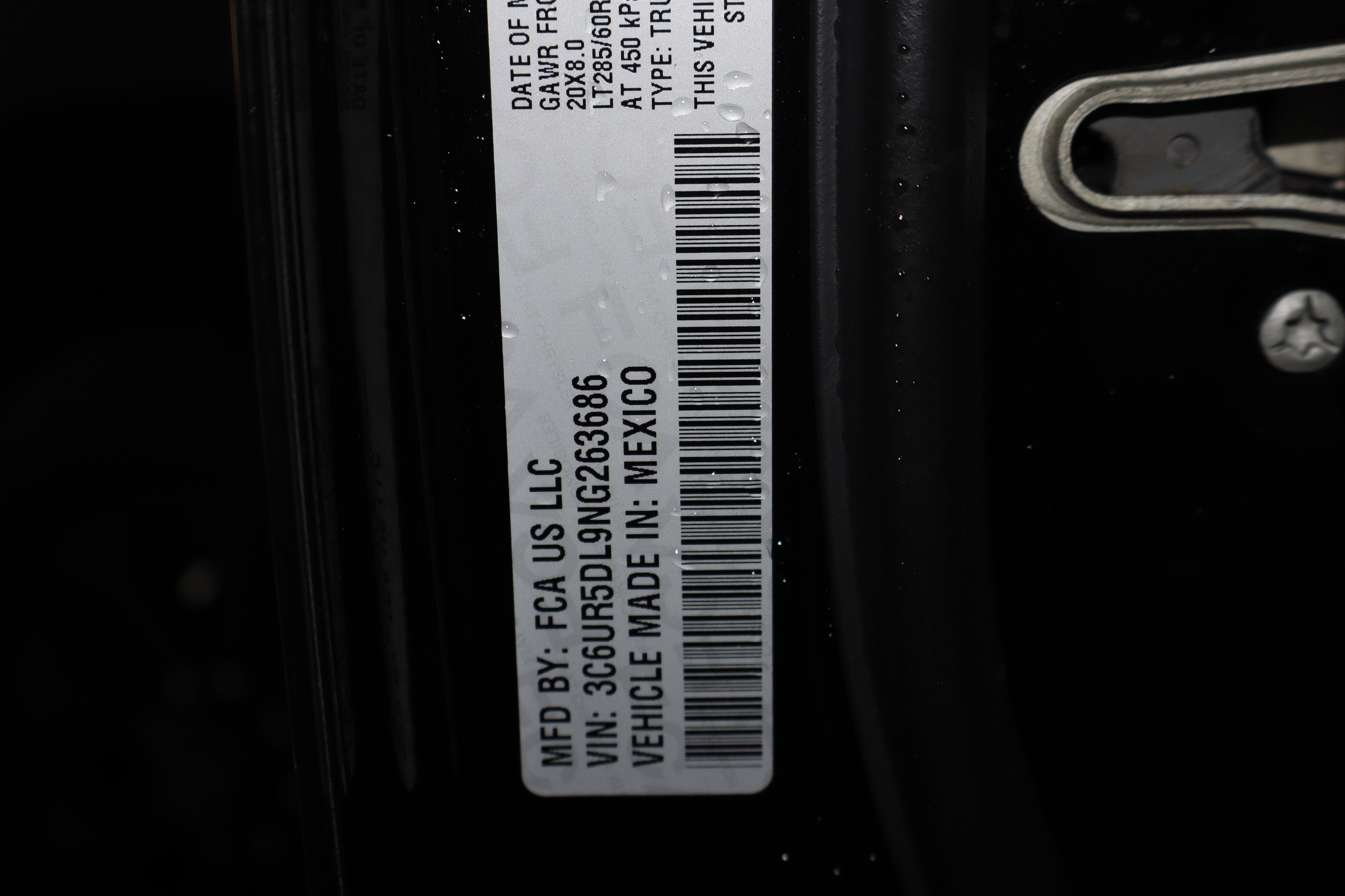 2022 RAM 2500 Big Horn Crew Cab 4x4 6'4' Box