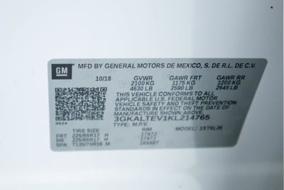 2019 GMC Terrain SLE