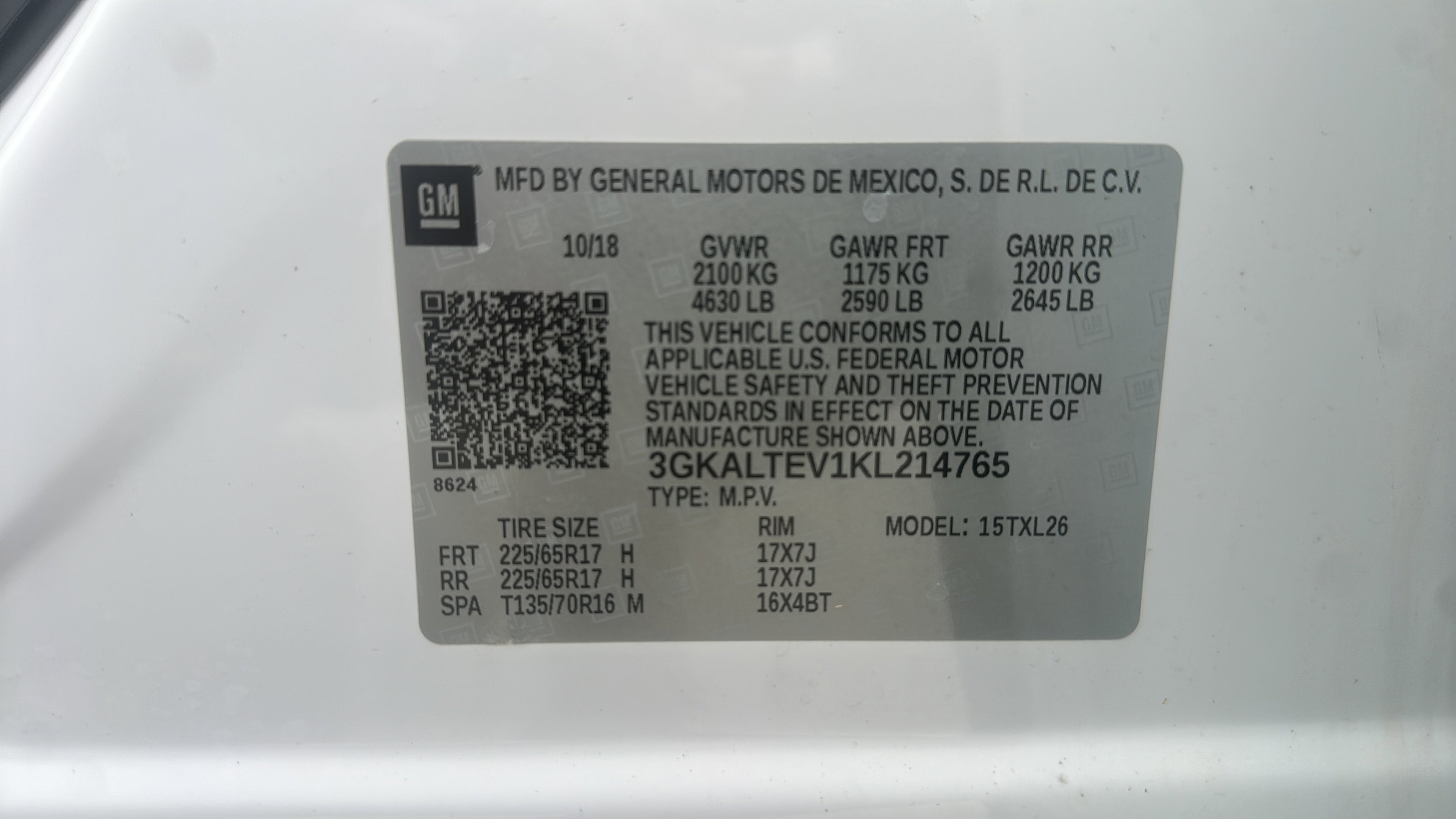 2019 GMC Terrain SLE