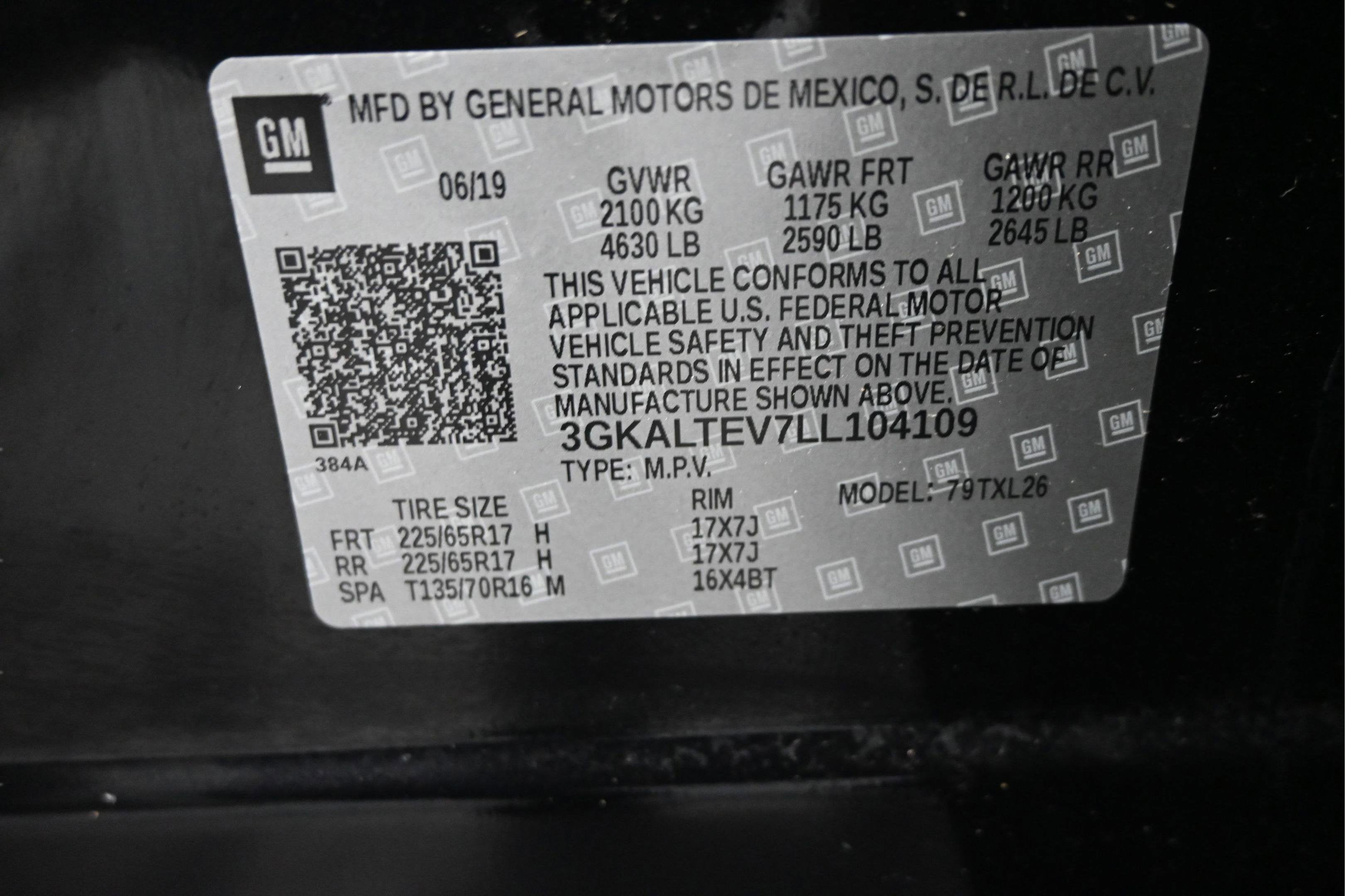 2020 GMC Terrain AWD SLE