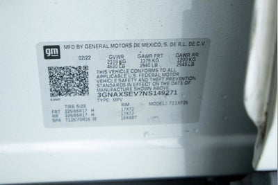 2022 Chevrolet Equinox AWD LS