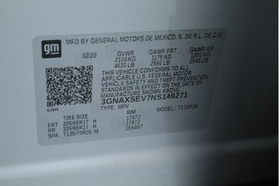 2022 Chevrolet Equinox AWD LS
