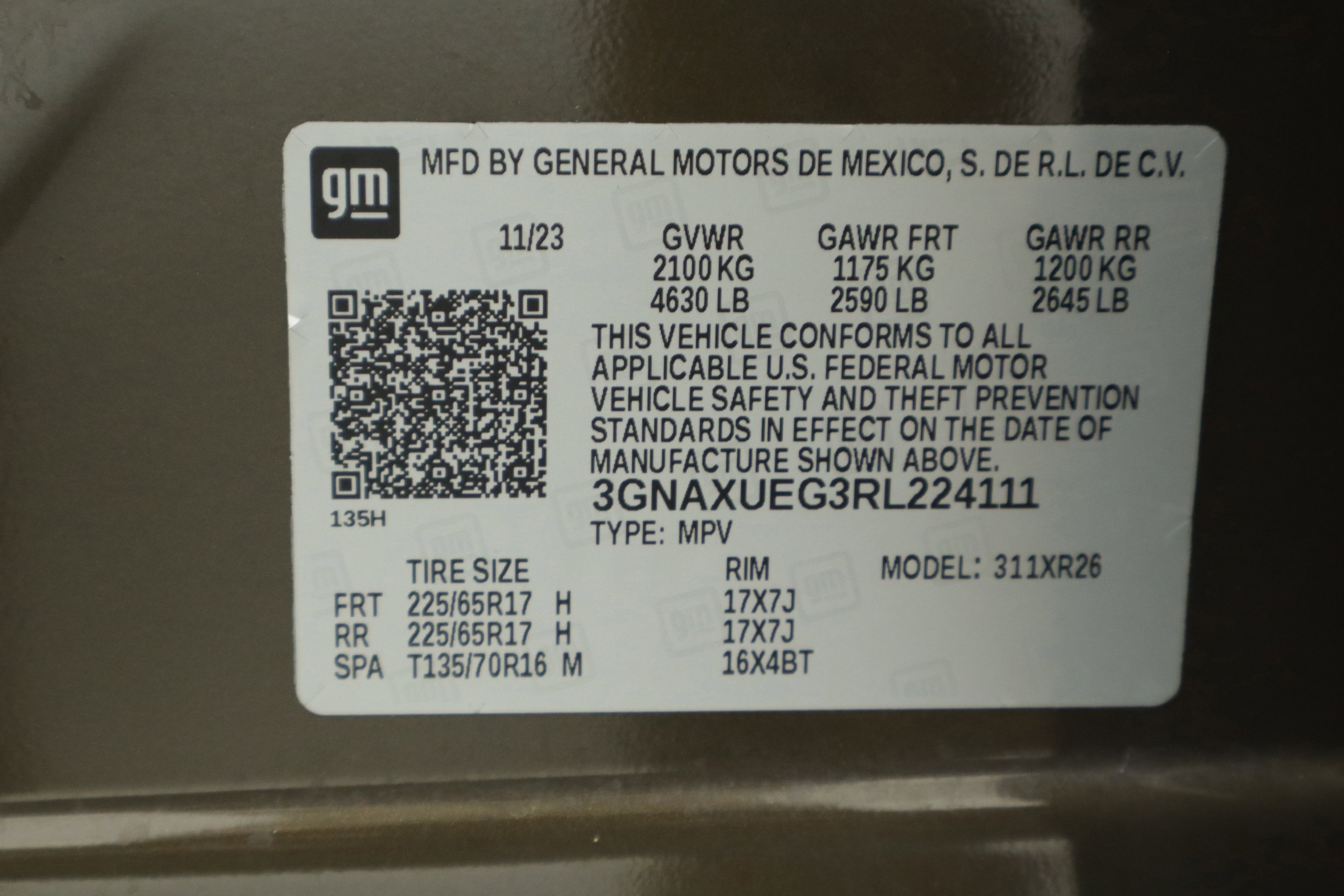 2024 Chevrolet Equinox AWD LT