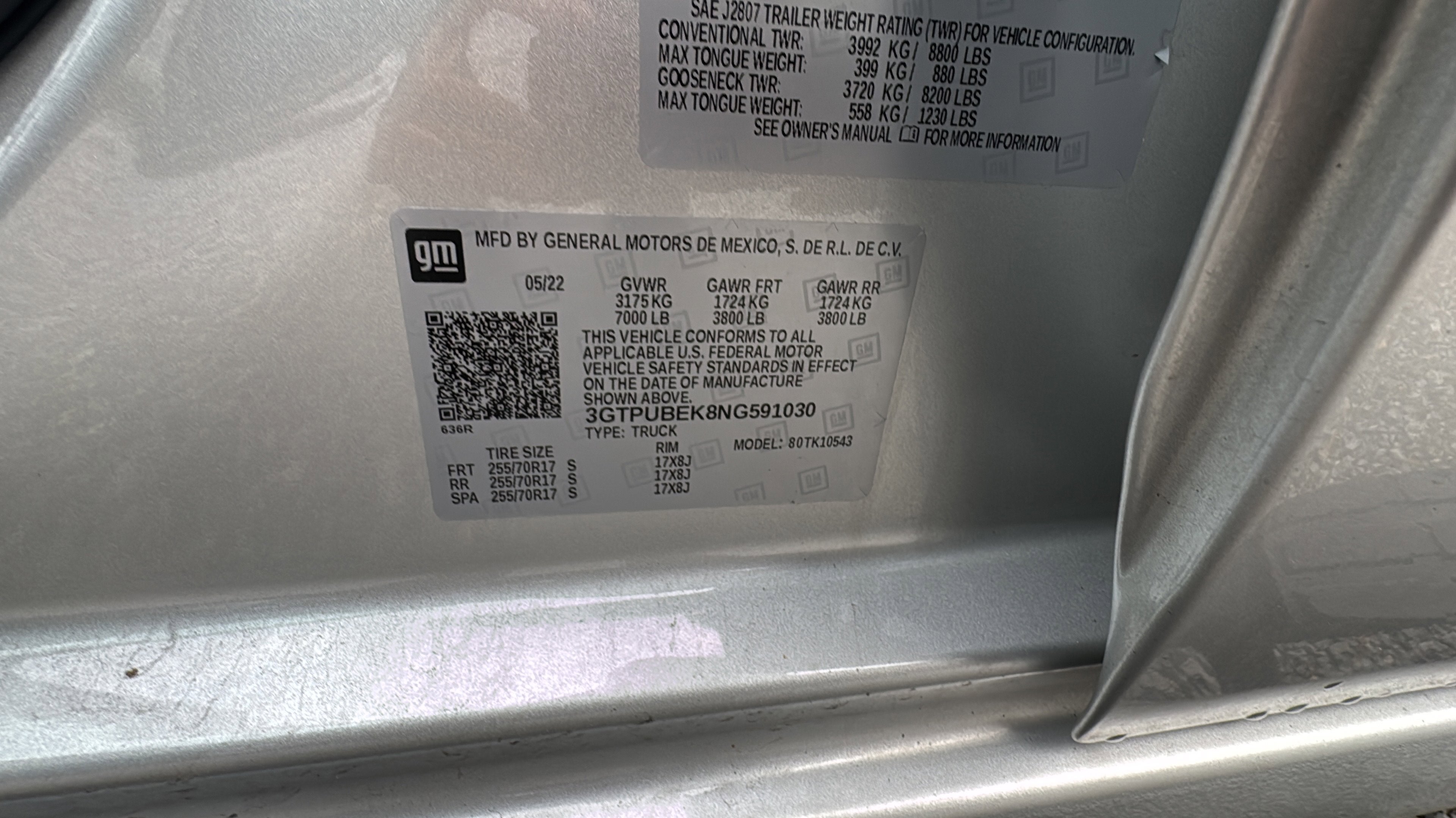 2022 GMC Sierra 1500 4WD Crew Cab Short Box SLE