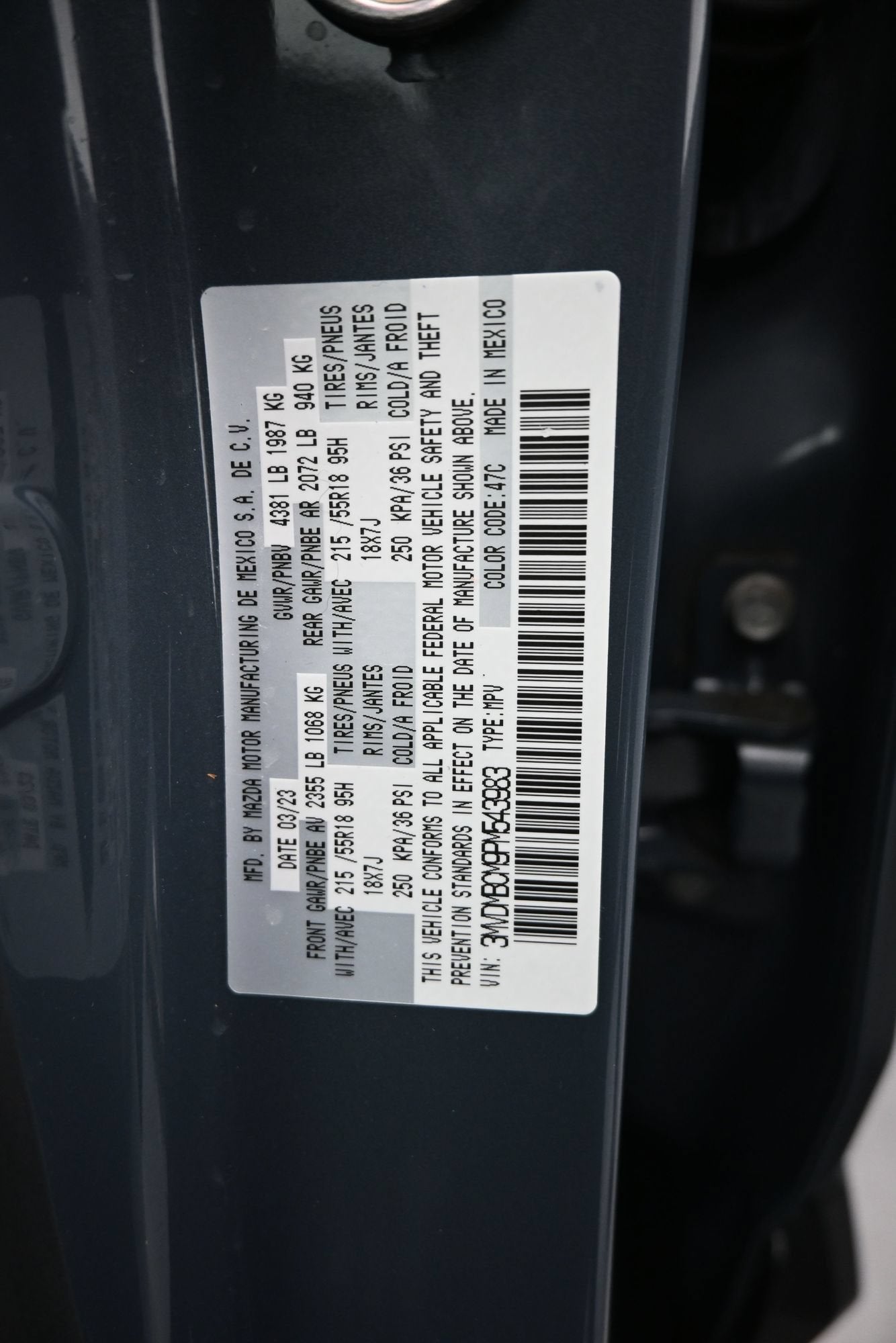 2023 Mazda Mazda CX-30 2.5 S Carbon Edition