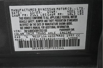 2024 Nissan Sentra SV