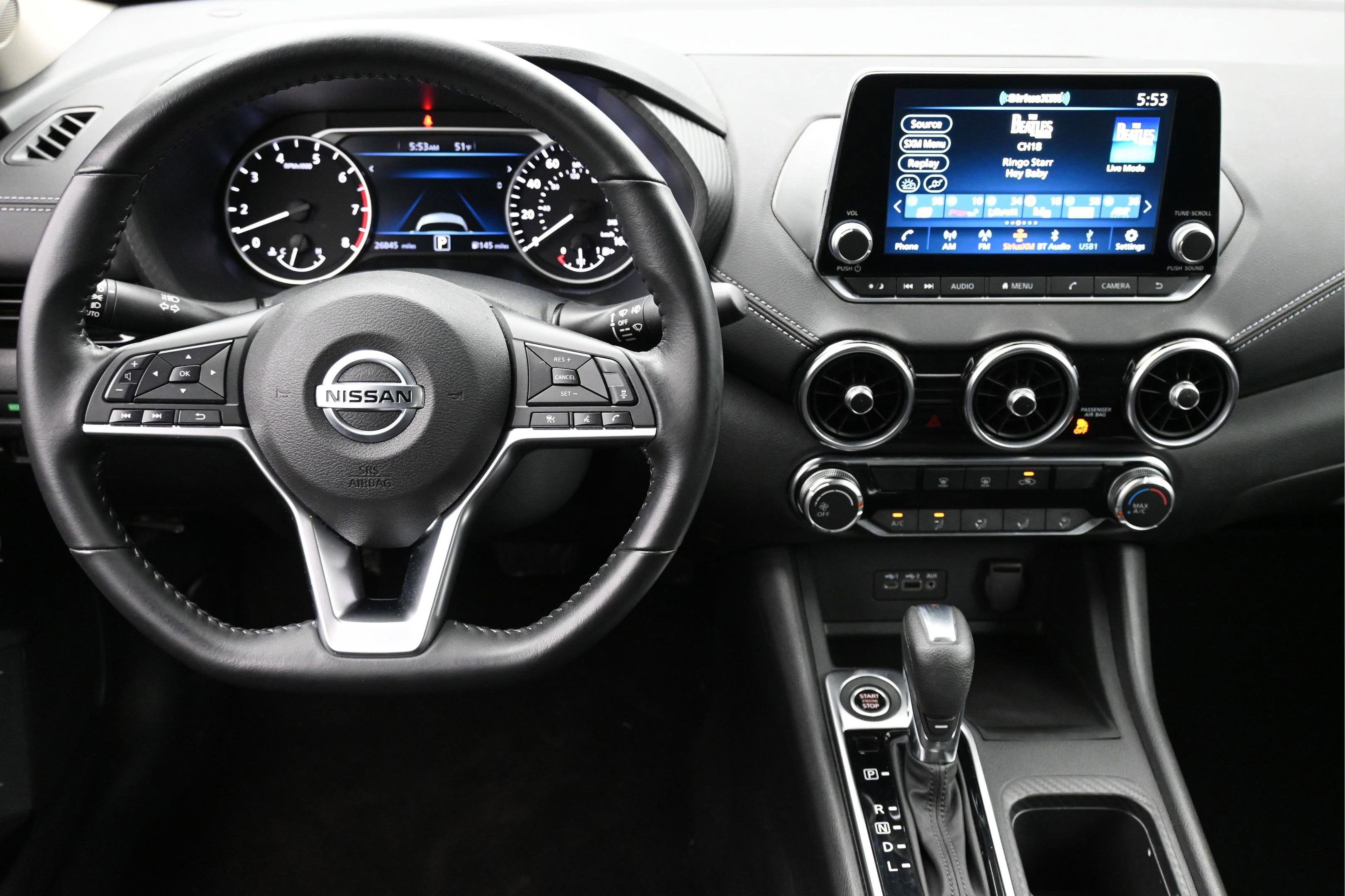 2022 Nissan Sentra SV Xtronic CVT