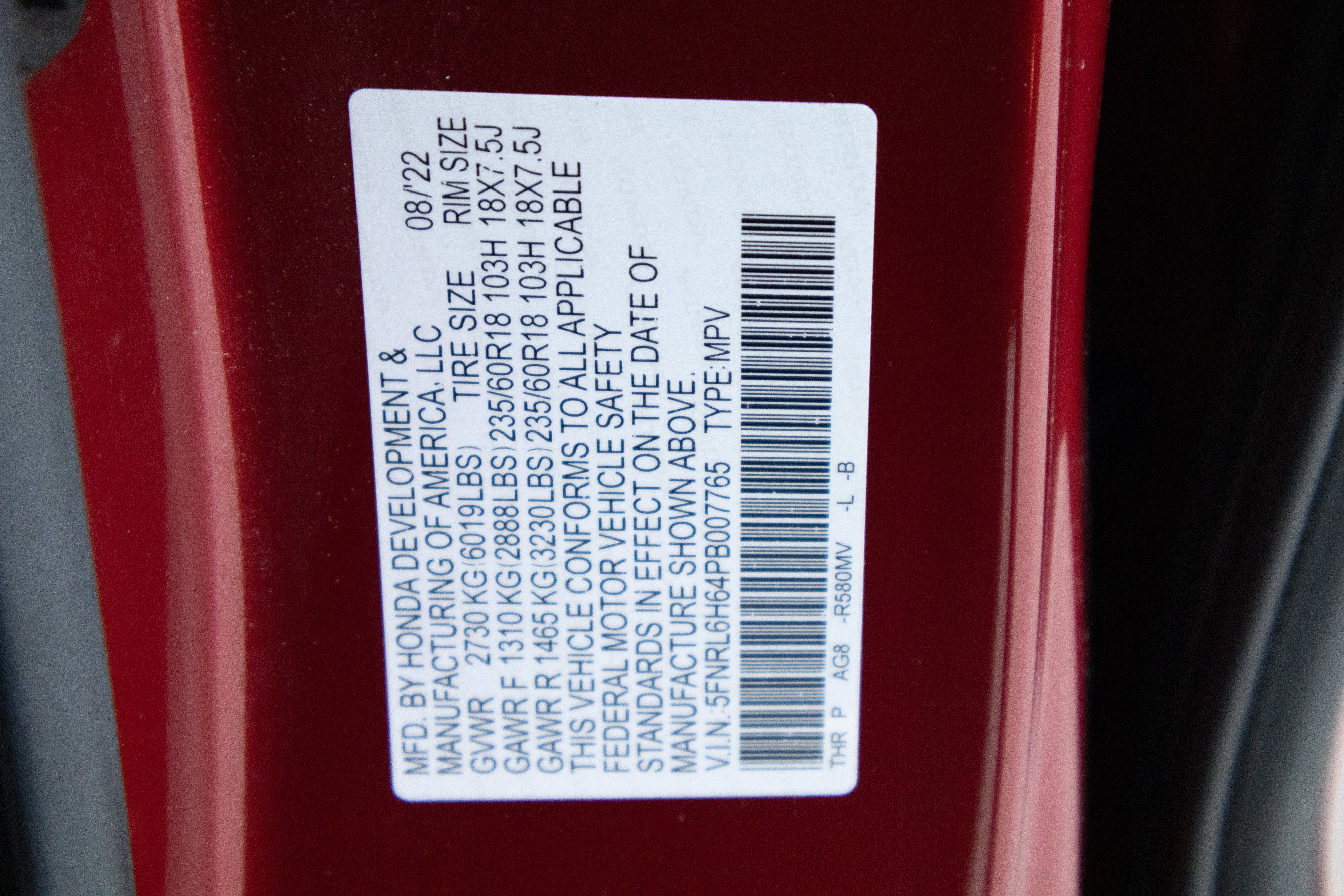 2023 Honda Odyssey EX-L