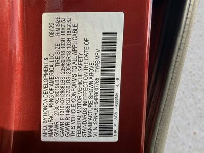 2023 Honda Odyssey EX-L