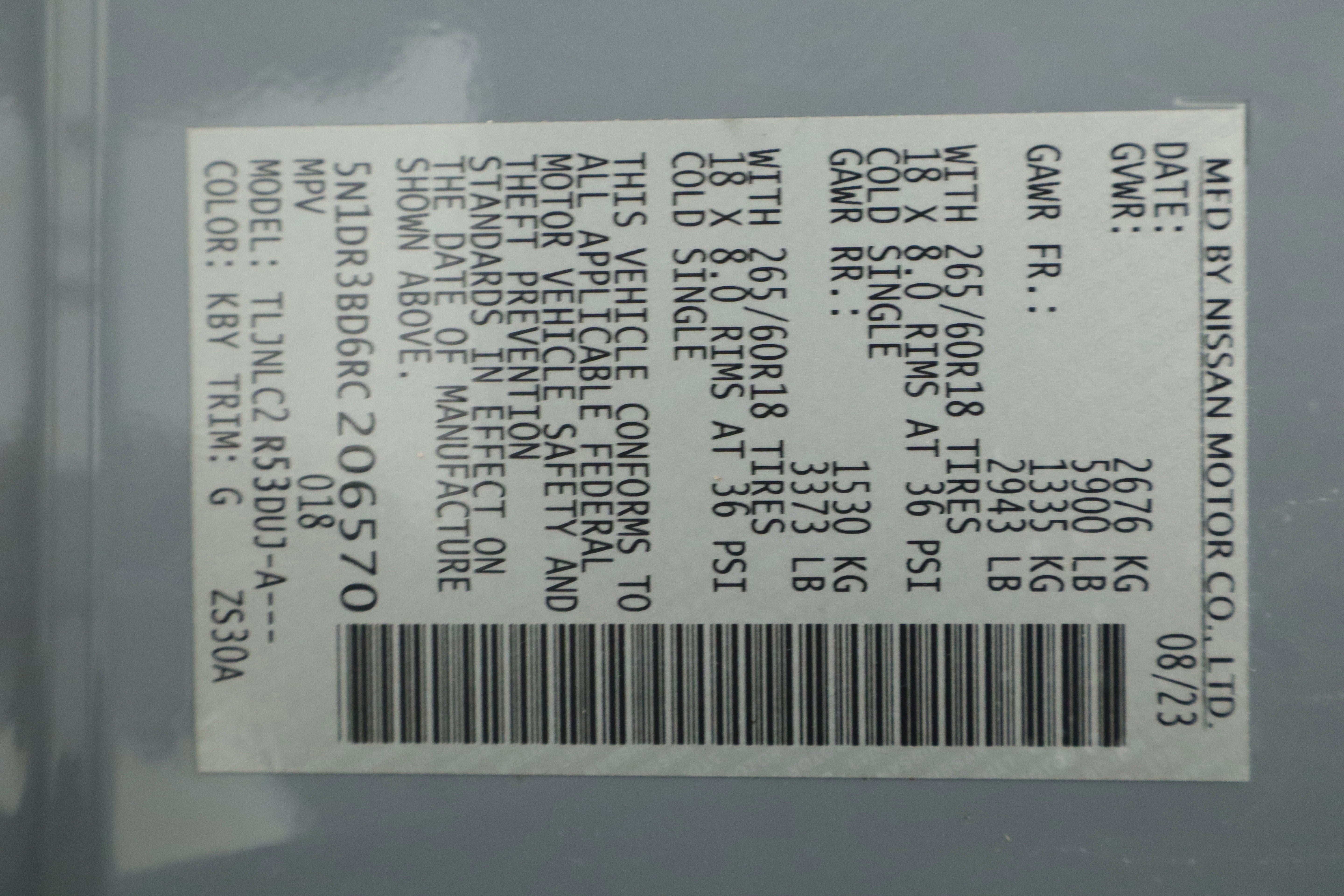 2024 Nissan Pathfinder Rock Creek 4WD