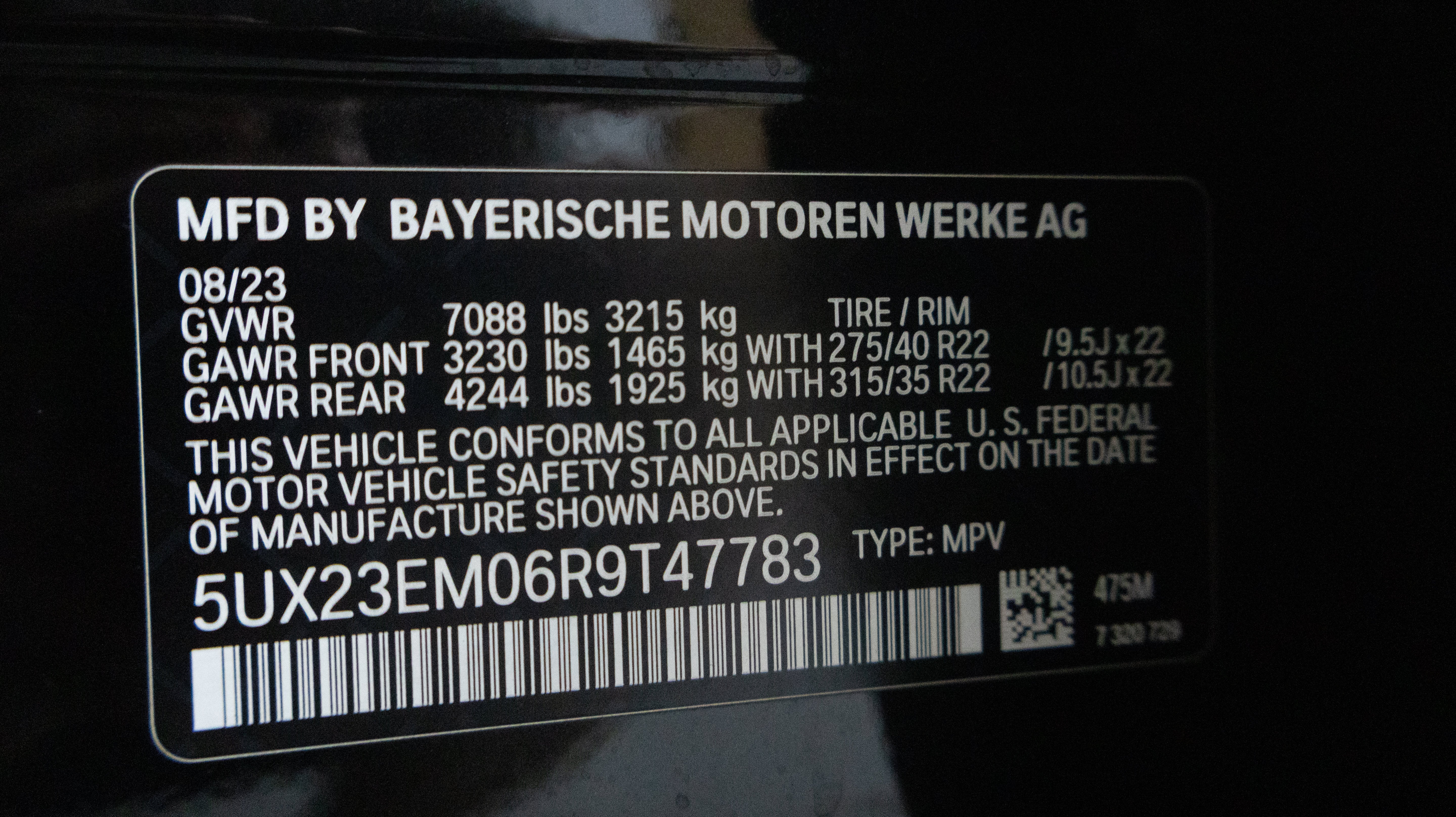 2024 BMW X7 xDrive40i