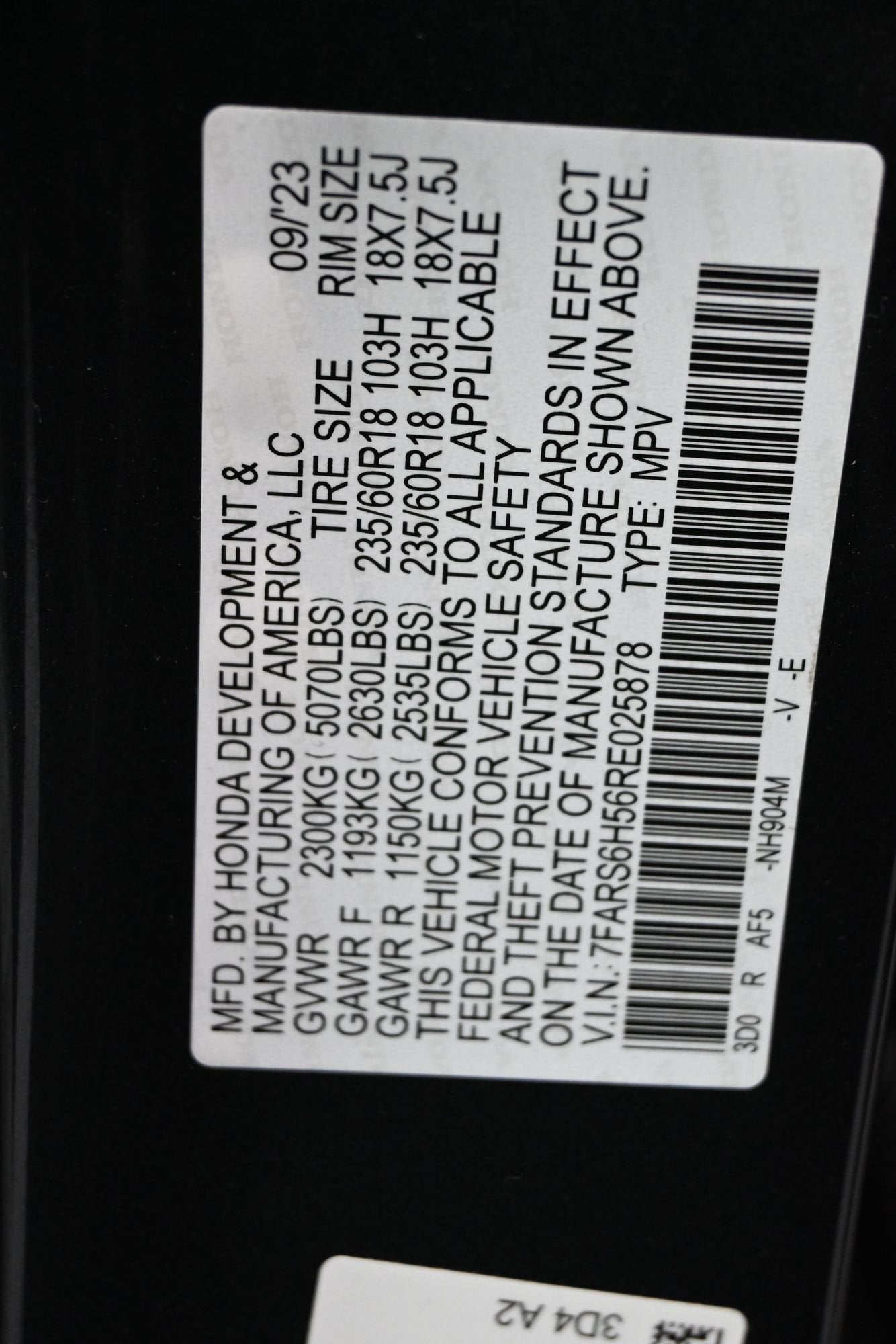 2024 Honda CR-V Hybrid Sport