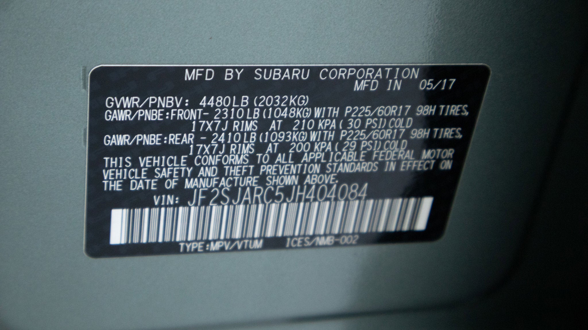 2018 Subaru Forester Limited