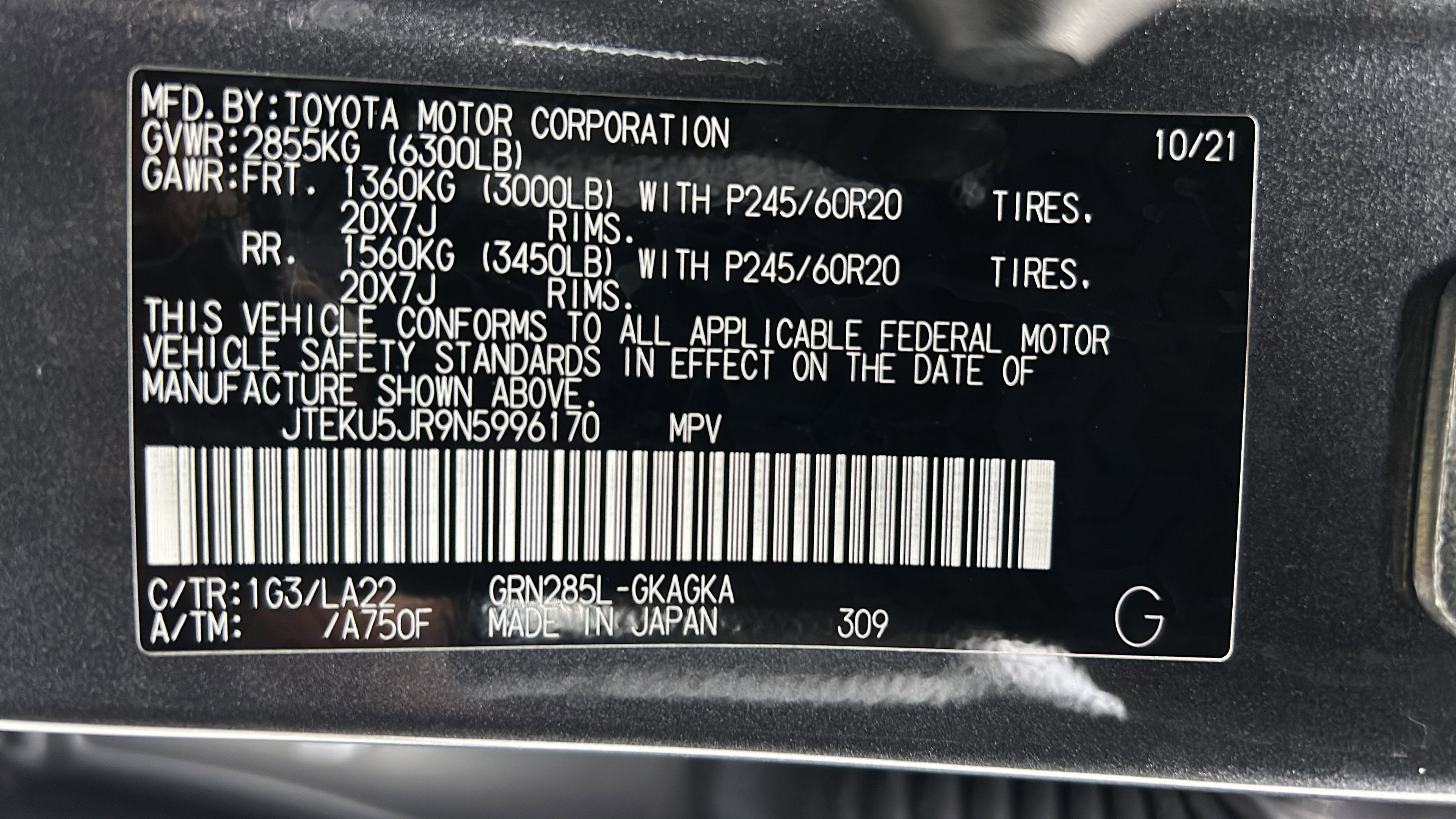 2022 Toyota 4Runner Limited