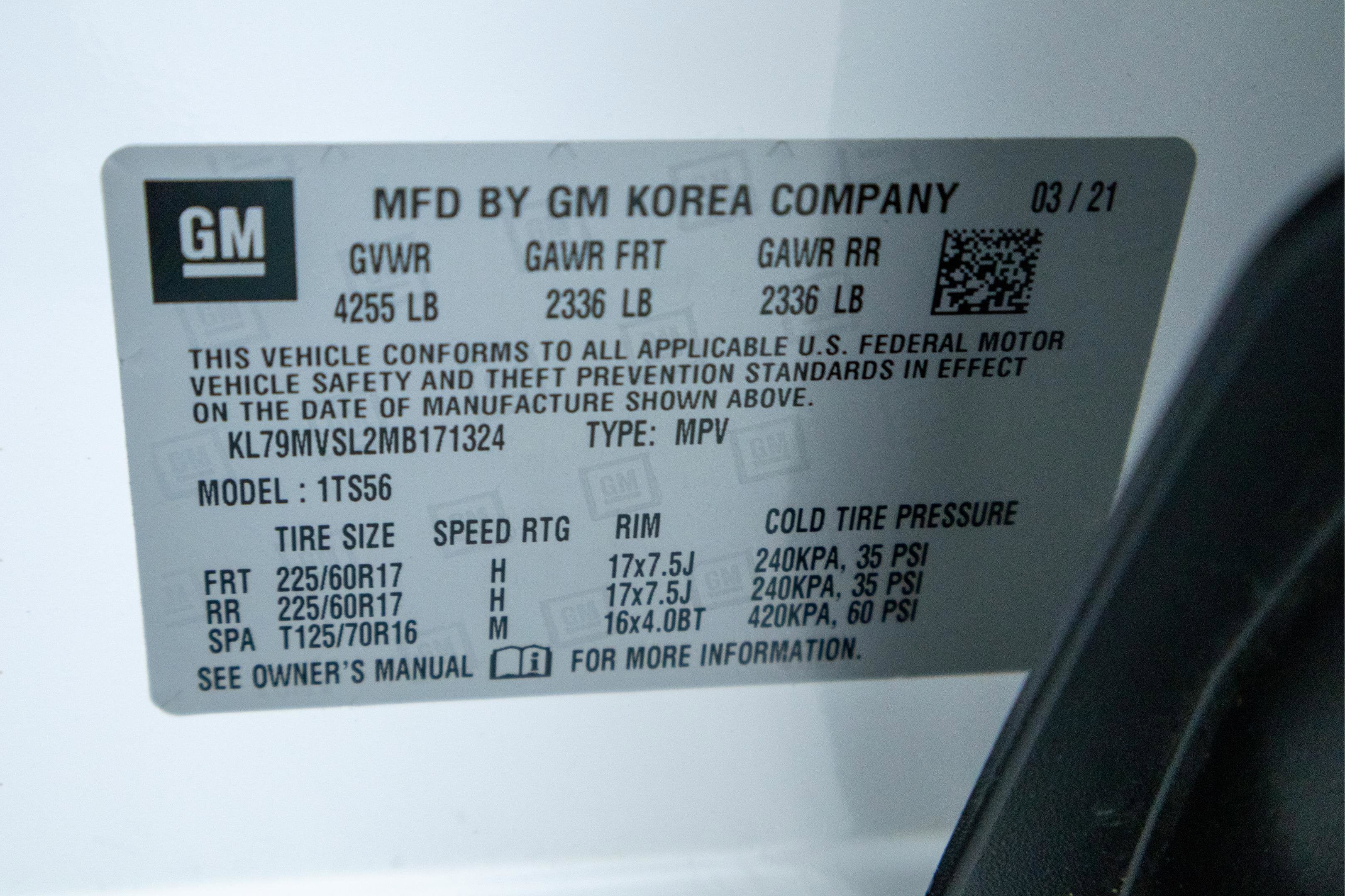 2021 Chevrolet Trailblazer ACTIV