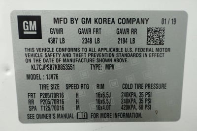 2019 Chevrolet Trax LT