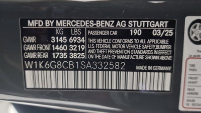 2025 Mercedes-Benz AMG® S 63 E 4MATIC®