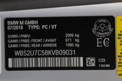 2019 BMW M2 Competition