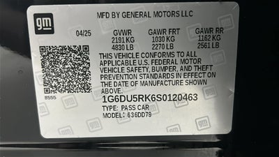 2025 Cadillac CT5 Sport