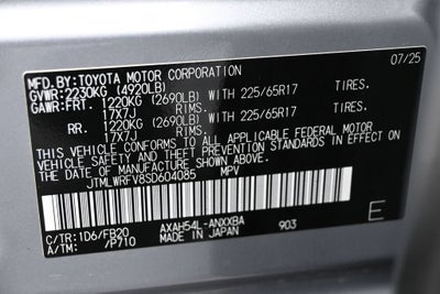 2025 Toyota RAV4 Hybrid LE