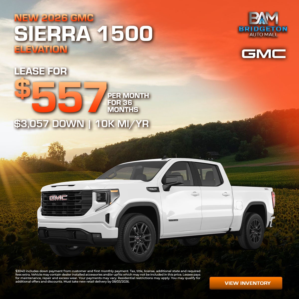 New2026 GMC Sierra 1500 Elevation