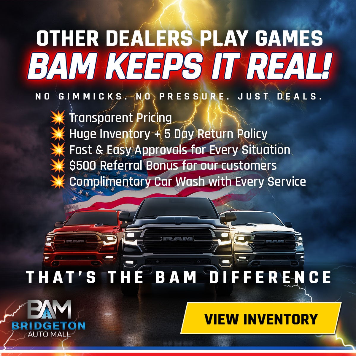 bam keeps it real