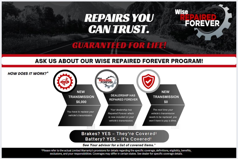 Repair for life visual